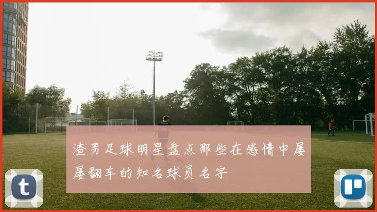 渣男足球明星盘点那些在感情中屡屡翻车的知名球员名字
